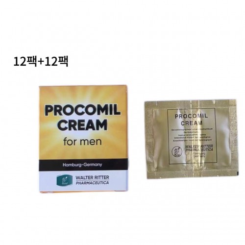 프로코밀 크림 1박스(12팩)+1박스(12팩)