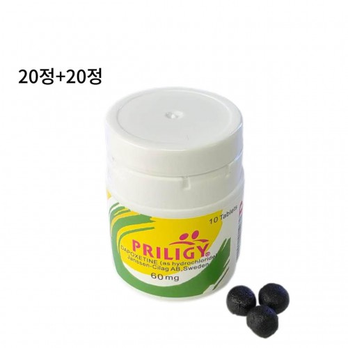 내복형 프릴리지 60mg 20정+20정