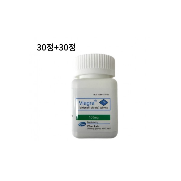 비아그라 100mg 60정+60정